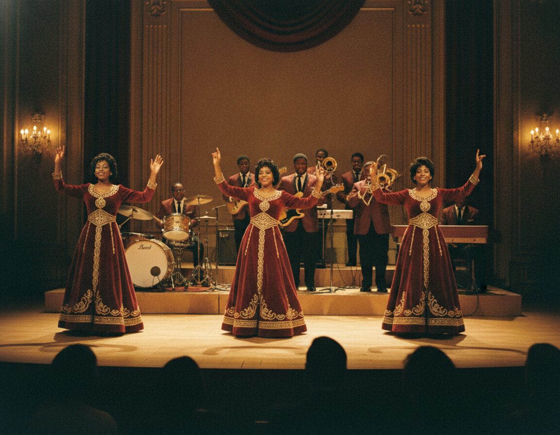 The Revue: The Velvelettes 7-piece Motown band for hire with horn section and choreographed front line on stage